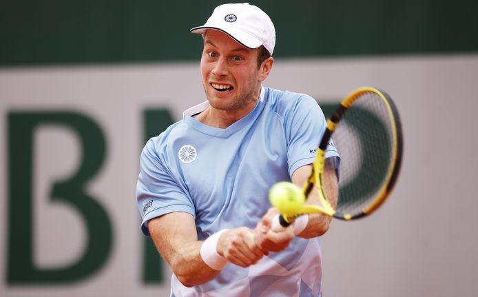 Botic van de Zandschulp staat voor het eerst bij de laatste 32 op Roland Garros.