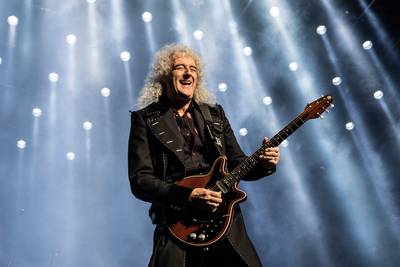 Queen-gitarist Brian May maakt 3D-boek over de maanlanding