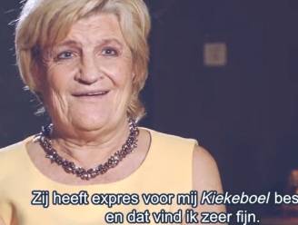 Marina Wally in Komen Eten: "Ze heeft expres voor mij Kiekeboel besteld"