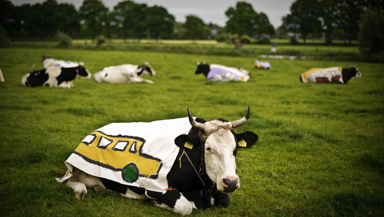 Protest bij het natuurgebied bij Amelisweerd. (Archieffoto) Beeld anp