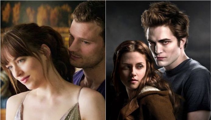 'Fifty Shades Of Grey' ontstond als 'Twilight'-fanfiction.