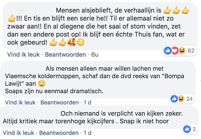 Ondanks de kritiek reageerden de kijkers ook positief