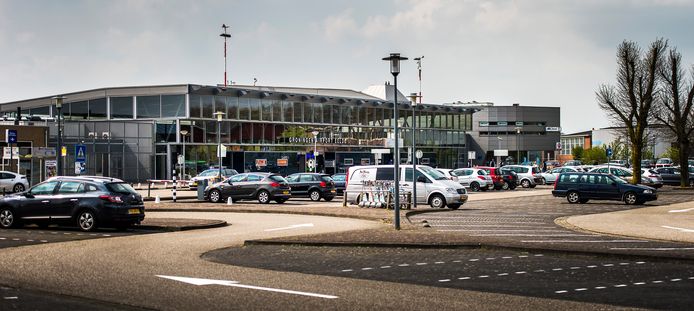 Vliegveld Airport Eelde bij Groningen.