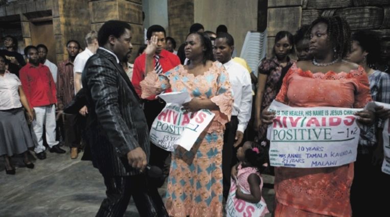 T. B. Joshua kan zelfs hiv genezen | Trouw