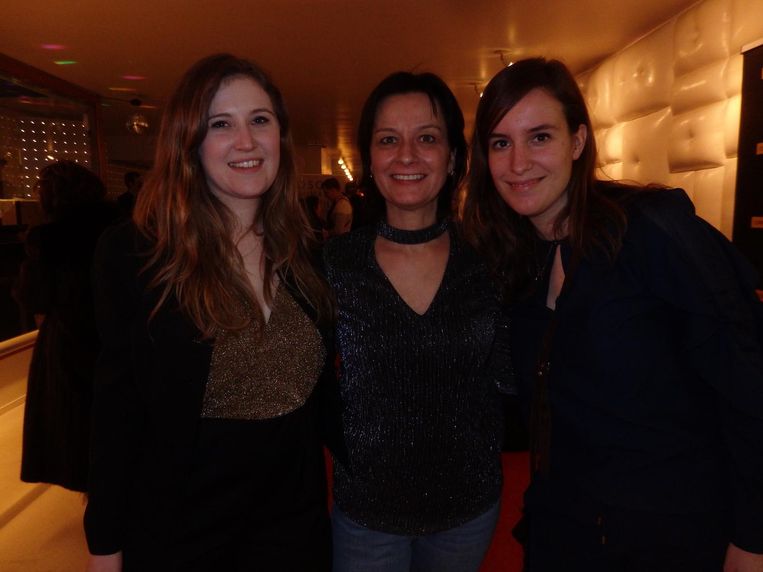 Team Cinecenter: directeur Romée Swaab, programmeur Michèle Creemers en Renske Diks van marketing Beeld Schuim