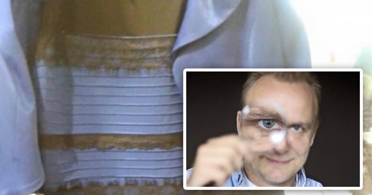 Hersenprofessor verklaart kleur van mysterieuze jurk Binnenland