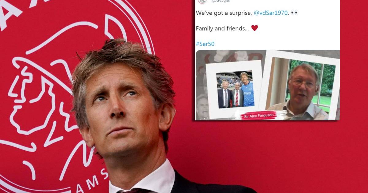 Del Piero Tot Ferdinand En Van Basten Tot Ferguson Voetballegendes Feliciteren Van Der Sar Nederlands Voetbal Ad Nl