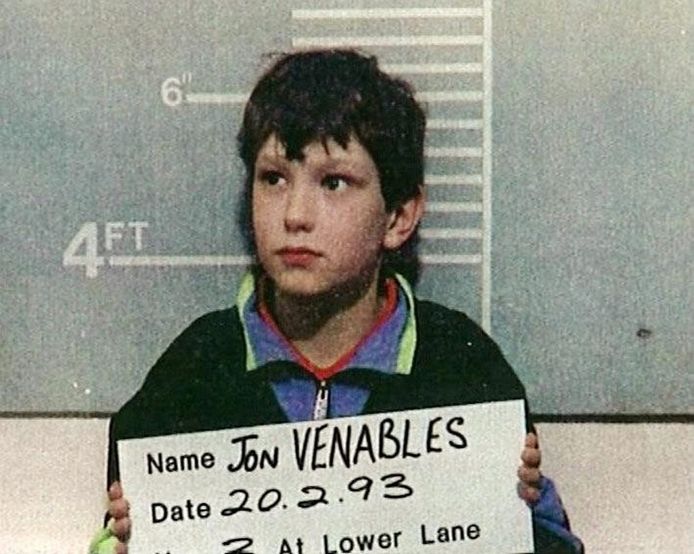 De 10-jarige Jon Venables in 1993.