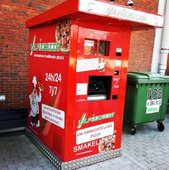 Pizzetta-automaat in Antwerpen