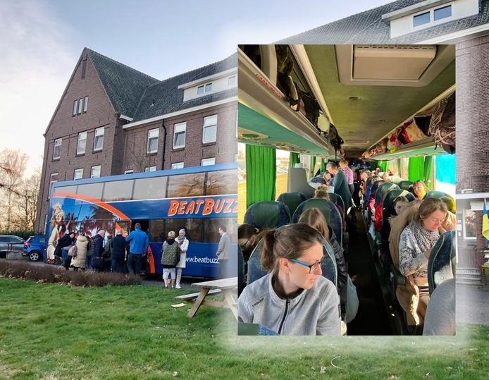 De bus met vluchtelingen is onderweg vanuit Opole (Polen) naar Twente. De meeste vluchtelingen worden dit keer opgevangen in Huize Alexandra