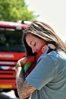 Papegaai Rubi komt vast te zitten in boom in Berkel-Enschot, baasje Danique redt haar met hoogwerker