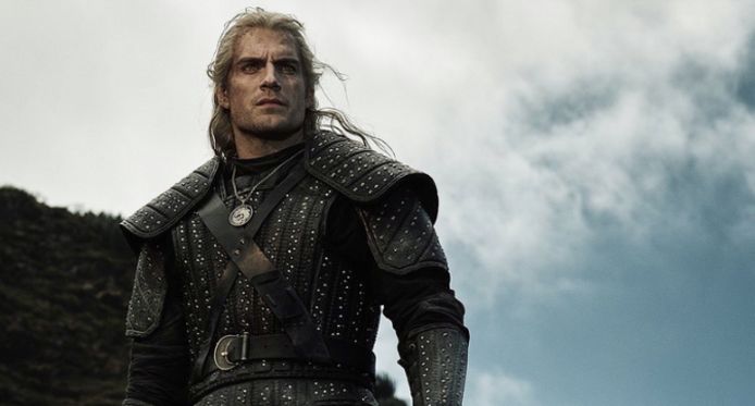 Henry Cavill als 'The Witcher'.