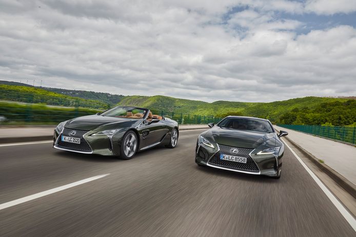 Lexus LC500.