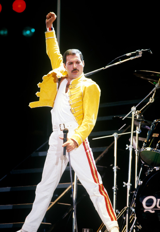Freddie Mercury van Queen.