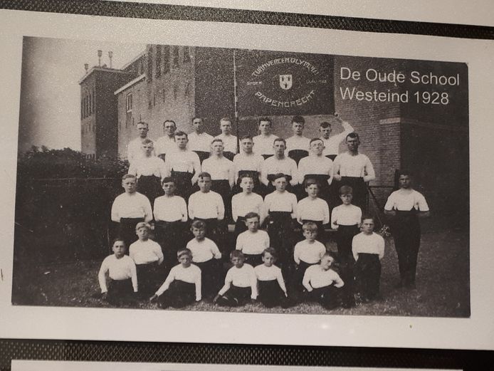 Gymnastiekvereniging Olympia in 1928, enkel mannen.