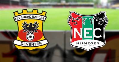 LIVE | NEC moet in de eerste minuten al twee tegentreffers incasseren bij Go Ahead Eagles