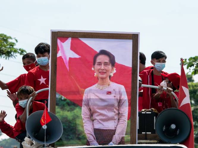 Staatsgreep leger in Myamar: partij van regeringsleidster vraagt haar onmiddellijke vrijlating