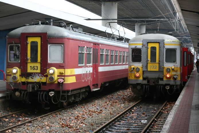 Een paar oudere treinwagons. Foto ter illustratie.