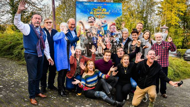 'Tribute'-aflevering van 'F.C. De Kampioenen' in de maak