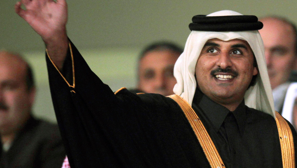 Kroonprins Sheikh Tamim Bin Hamad al-Thani. Beeld REUTERS