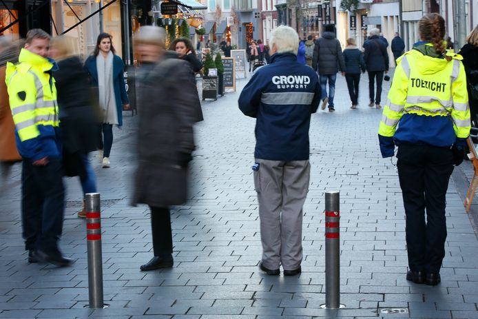 De paaltjes in de binnenstad van Breda zijn onlangs verdwenen.