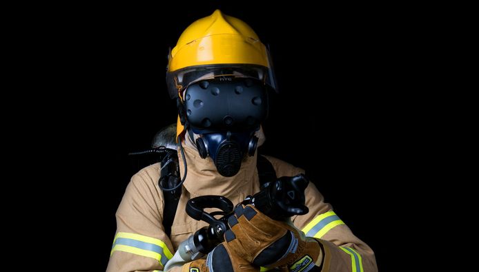 Brandweer gebruikt technologie tijdens opleiding om beter voorbereid te zijn op bosbranden.