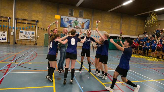 Uitslagen en verslagen korfbal: Blauw Zwart kampioen, Achilles en Zwart-Wit handhaven zich