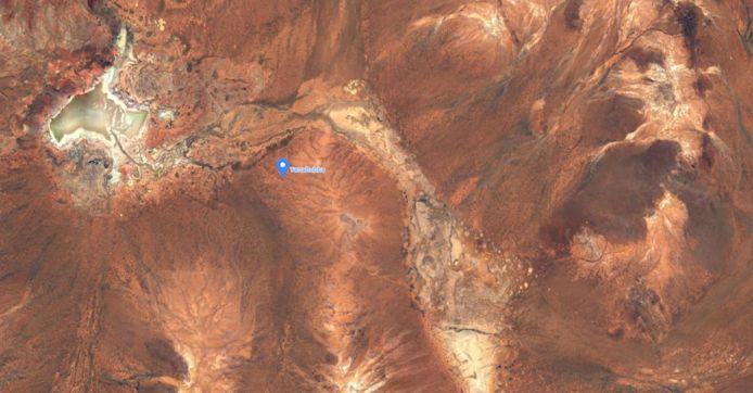 Yarrabubba in West-Australië is 's werelds oudste krater.