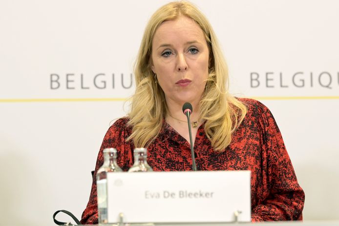 Staatssecretaris van Begroting Eva De Bleeker.