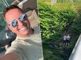 Niko (41) uit Eppegem hielp een diabetespatiënt naar boven die dinsdag in de Zenne viel.