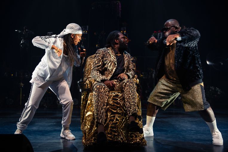 'Who's Tupac?' in KVS. Beeld Danny Willems