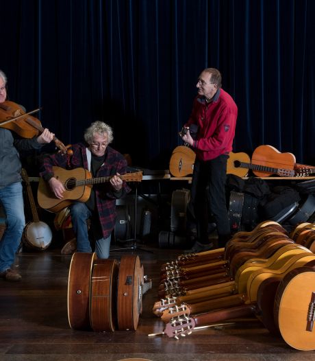 Tielse theaterbaas ontdekt Amsterdamse schatkamer met vele tientallen instrumenten: ‘Ongelooflijk, wat een snoepwinkel!’
