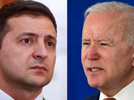 Biden belt vandaag met Oekraïense president om crisis met Rusland te bezweren