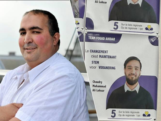 "Stem voor veranering": gênante spelfouten op affiche van nieuwe partij van Fouad Ahidar (ex-Vooruit)
