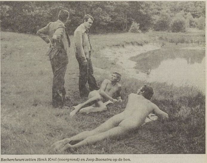 De foto stond eerst in het Eindhovens Dagblad en later in Het Vrije Volk