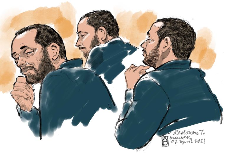 Het Nederlandse gerecht vermoedt dat topcrimineel Ridouan Taghi (l.) achter de aanslag zit. Beeld ANP