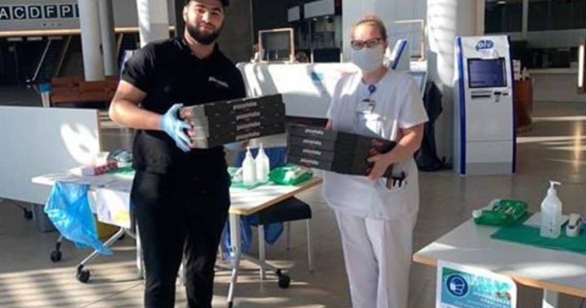 Pizza Talia levert elke dag gratis pizza aan ziekenhuizen Aalst hln.be