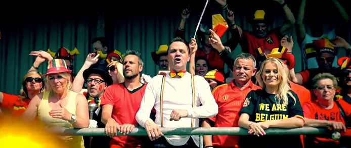 Steve Tielens in 'Het voetballied (Come On Belgium)'