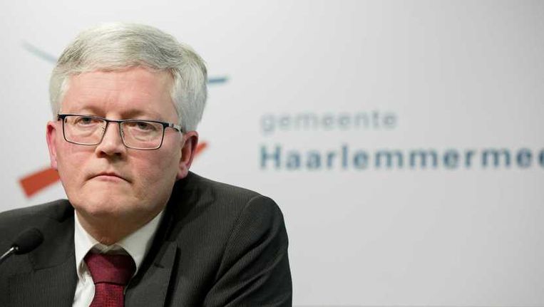 Burgemeester Theo Weterings van Haarlemmermeer. Beeld anp