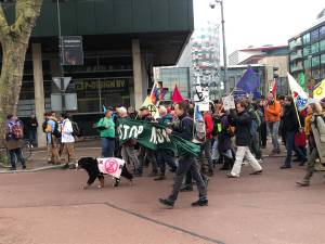 Klimaatactivisten beëindigen actie in Utrecht met een waarschuwing: ‘We komen terug met veel meer’