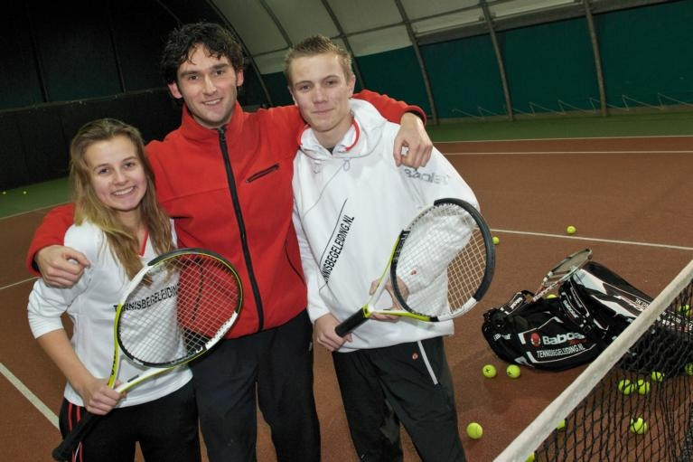 De Gans mikt met talent op proftennis Foto gelderlander.nl
