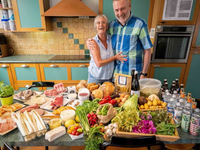 Guido (66) en Trees (66) geven 562 euro per week uit aan eten: “Je zal ons nooit in de gewone supermarkt tegenkomen”