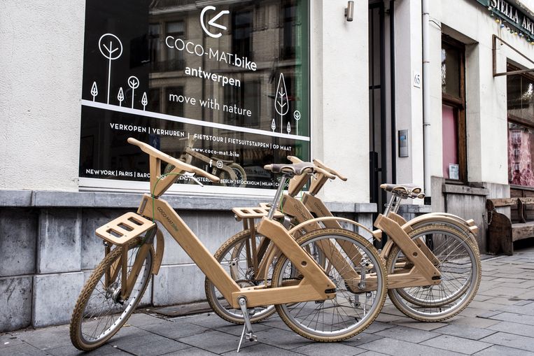 touw Aantrekkingskracht Traditie Ecologisch vervoer met een prijskaartje: de houten fiets | De Morgen