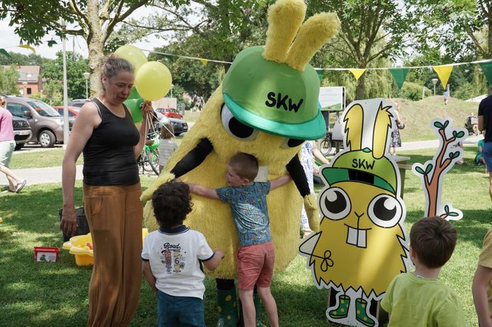 Het verjaardagsfeest van skwibus