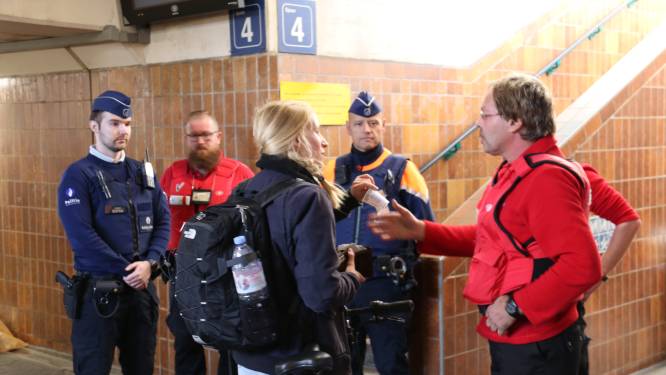 Politie houdt grootscheepse controle rond overlast aan stationsomgeving in Denderleeuw 