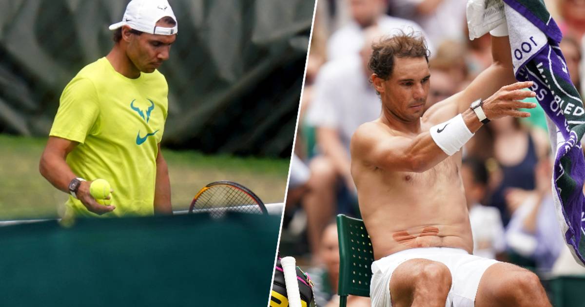 Reserve Product reflecteren Rafael Nadal geeft forfait voor halve finale Wimbledon omwille van  “spierscheur van 7 millimeter” | Sport | hln.be