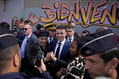 Macron en visite dans les quartiers Marseillais pour une opération anti-drogue “sans précédent”