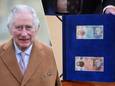 Britse koning Charles krijgt eerste bankbiljetten met zijn gezicht erop.