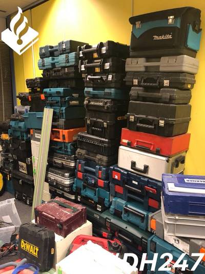 Gereedschapdieven teisteren heel Nederland