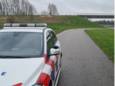 De politie is nog op de plek van het incident gaan kijken.